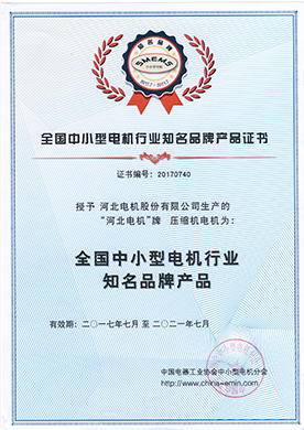 全國中小型電機行業知名品牌